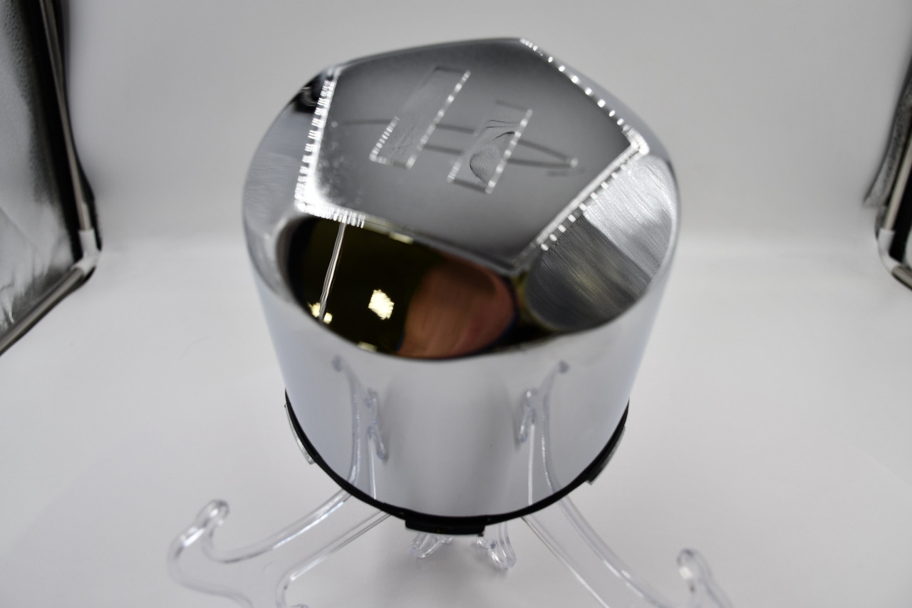 Helo HE791 chrome tall hub center cap 791B142L