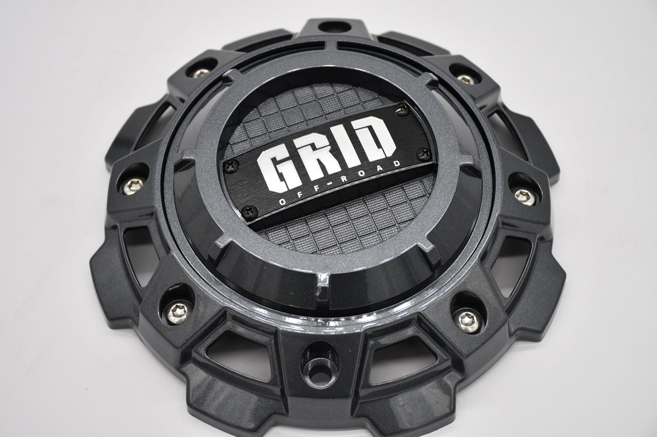 Silver Grid Center Cap