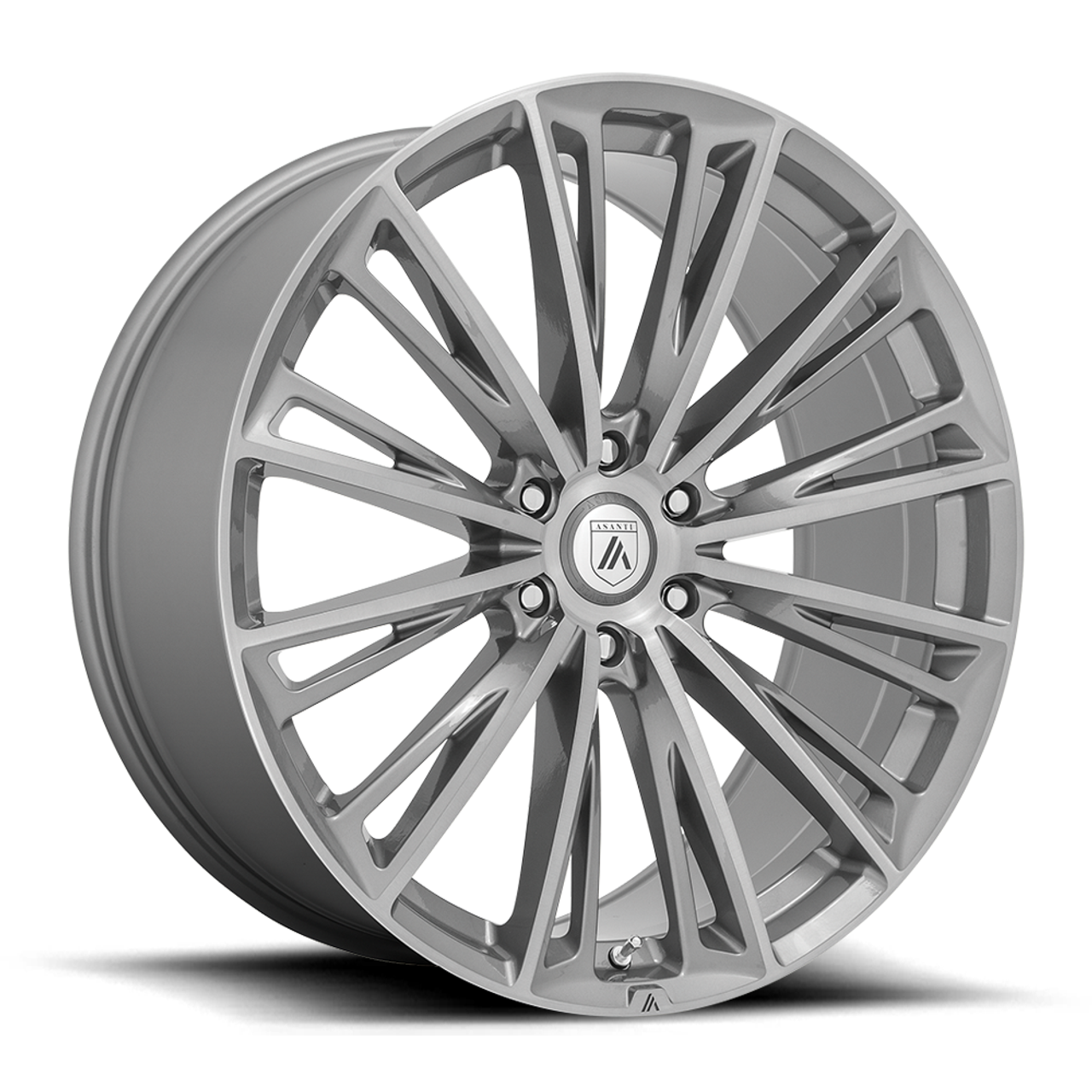 Asanti Black ABL30 Corona Truck 20x9 5x112 Titanium Brushed Wheel 20" 35mm Rim