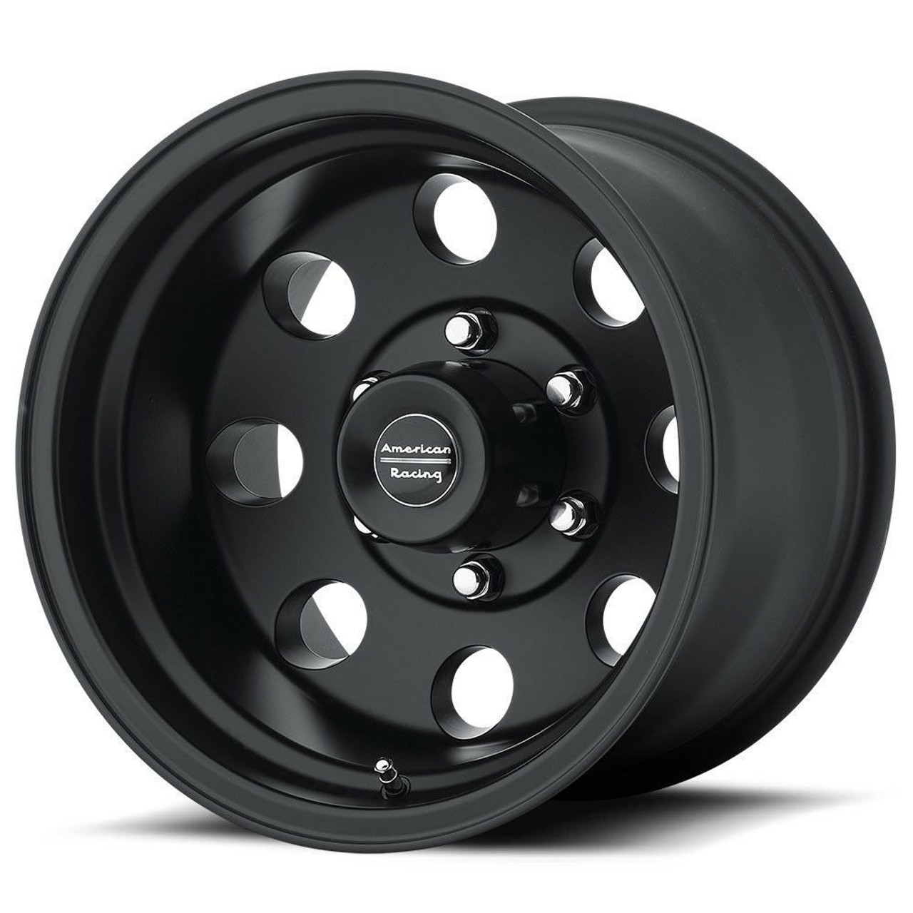 American Racing AR172 Baja 15x10 5x5.5 Satin Black Wheel 15" -43mm Vintage Rim