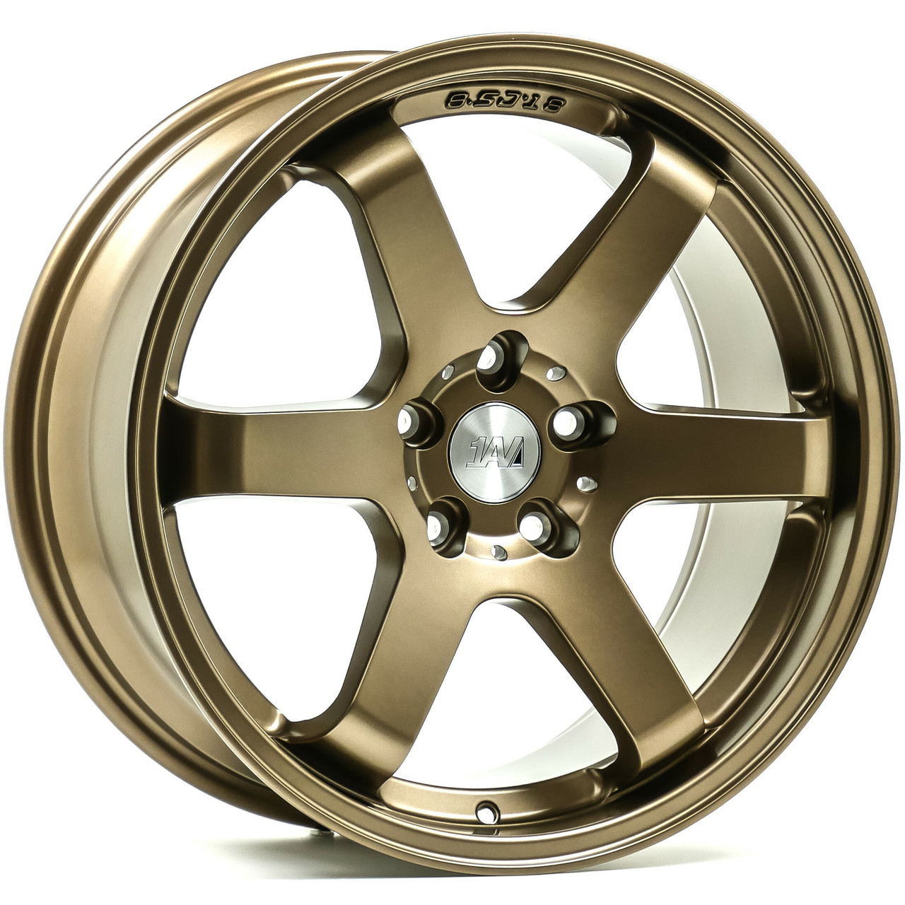 Set 4 18" Axe Wheels ZX6 Bronze 18x8.5 Wheels 5x4.5 40mm Rims