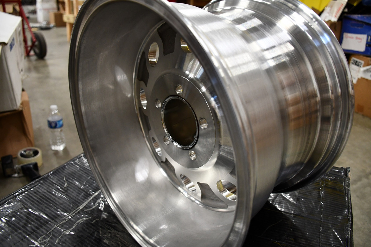 17" American Racing AR172 Baja 17x8 6x5.5 Polished Wheel 0mm Truck Rim