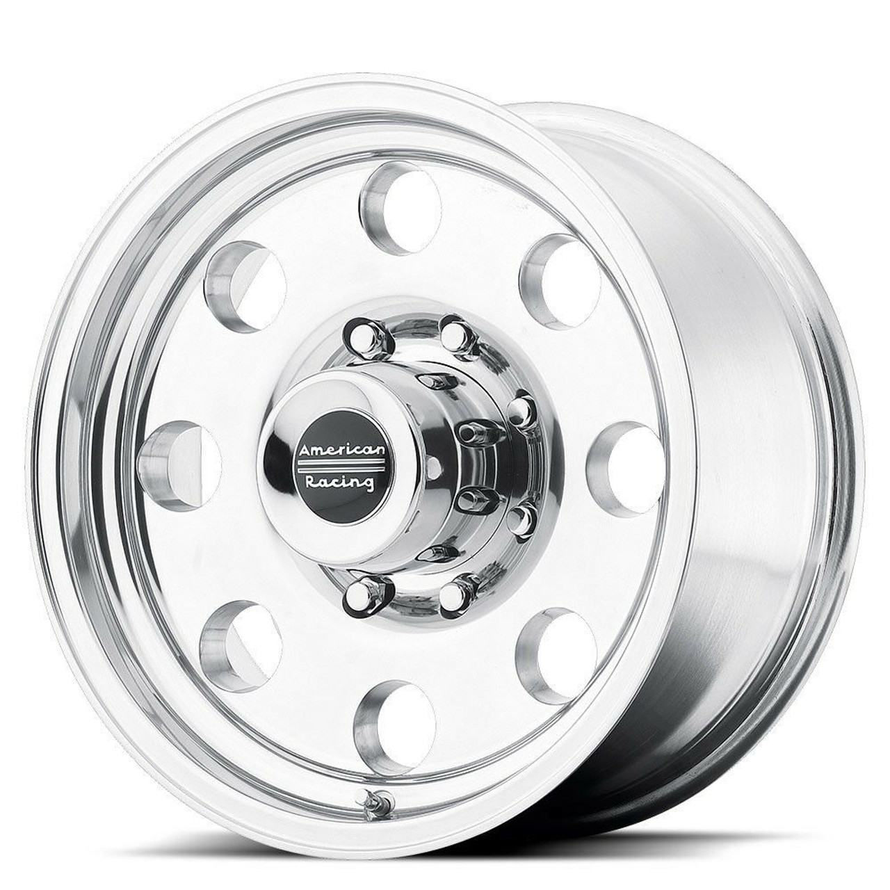 American Racing AR172 Baja 16x10 8x6.5 Polished Wheel 16" -25mm Rim