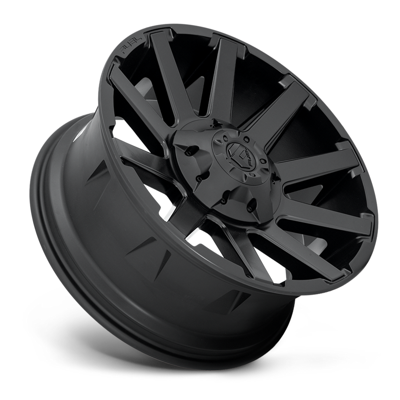 Fuel 1PC D437 Contra 20x10 8x170 Satin Black Wheel 20" -18mm Lifted For Ford Rim
