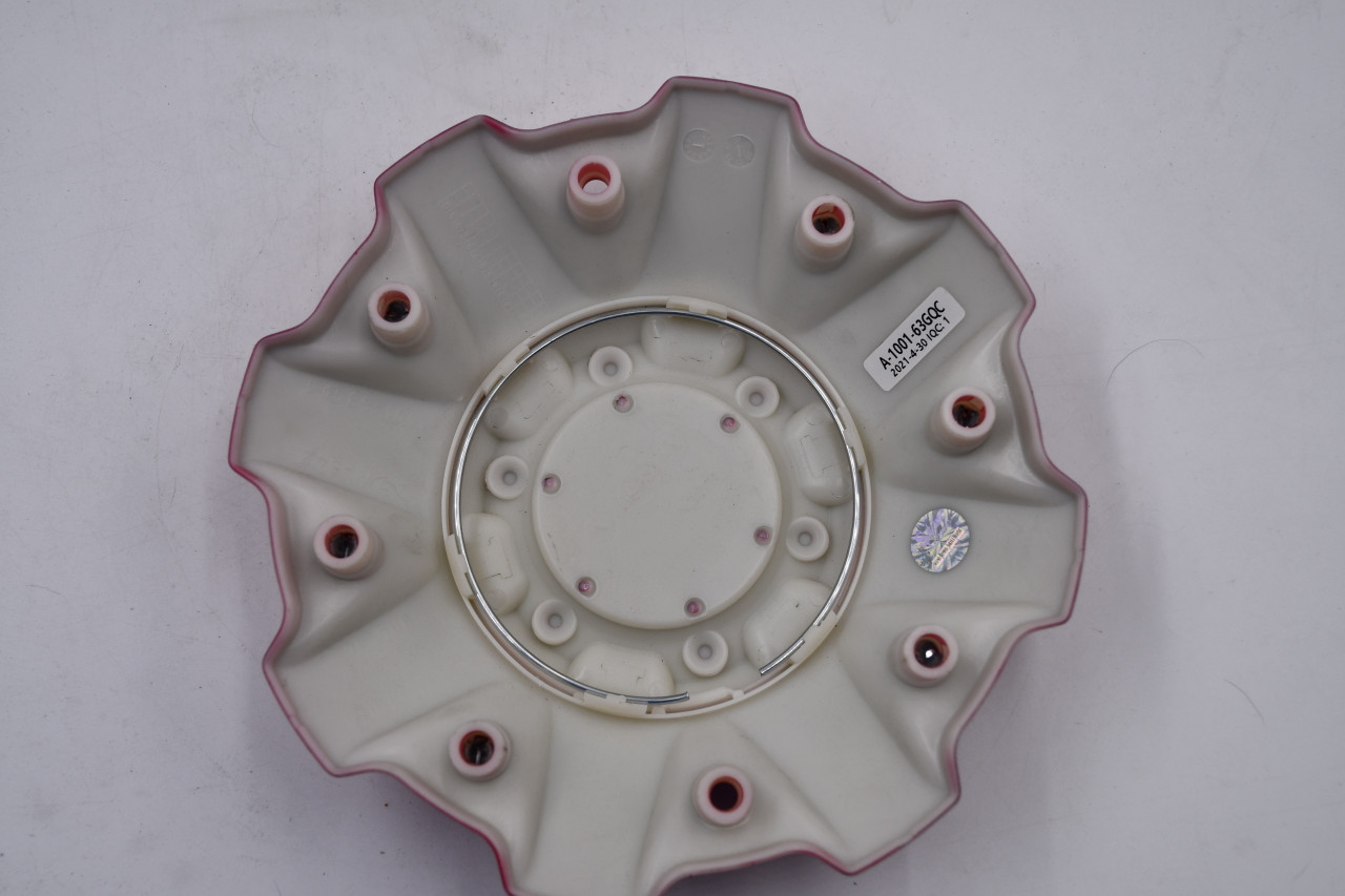 Fuel Gloss Red Wheel Center Cap Hub Cap A-1001-63GQC 8"