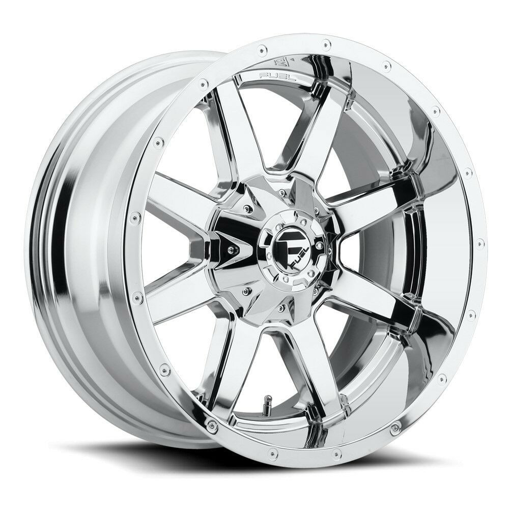 17" Fuel 1PC D536 Maverick 17x9 6x135 6x5.5 20mm Wheel Chrome Plated Truck Rim