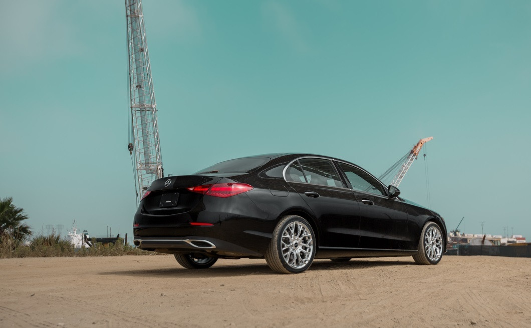 Set 4 17" Motiv 441C Zenith Chrome 17x7.5 Wheels 5x108 5x4.5 Rims 40mm