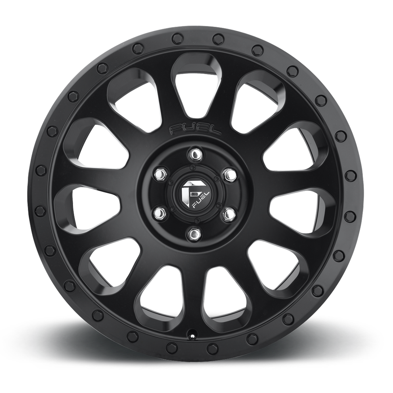 Fuel 1PC D579 Vector 18x9 8x6.5 Matte Black Wheel 18" 1mm Rim