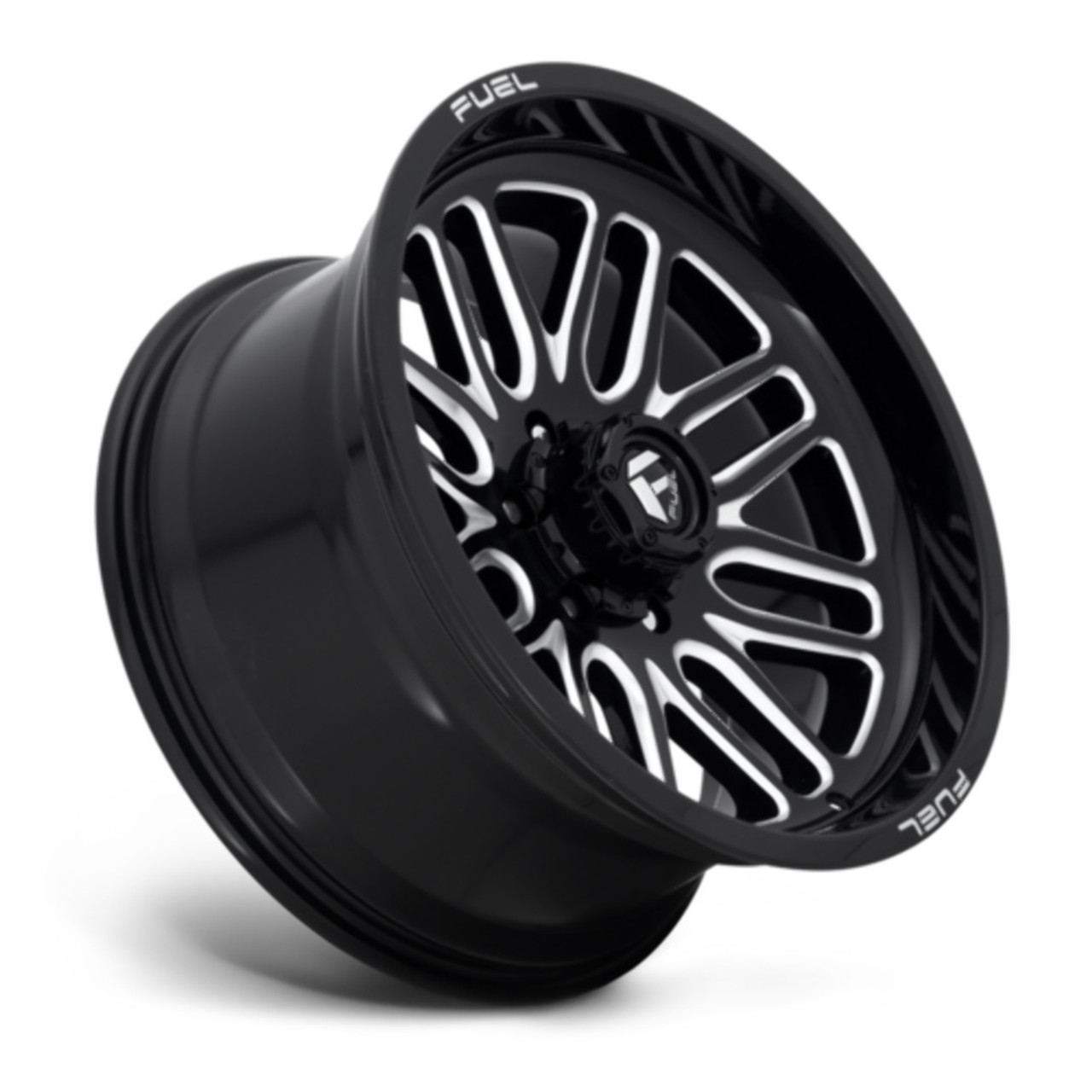 20" Fuel 1PC D662 Ignite 20x9 6x5.5 19mm Wheel Gloss Black Milled Truck Suv Rim
