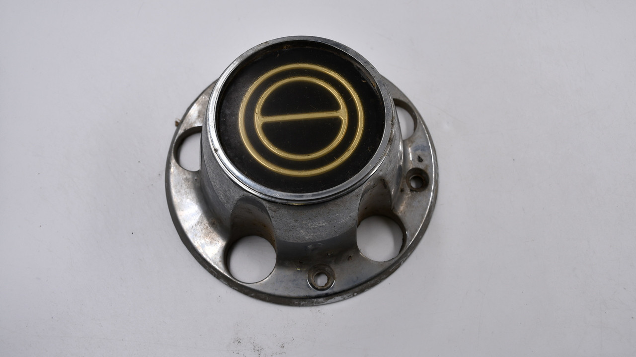 Ford Chrome w/Black Center Wheel Center Cap F5TA-1A097-AA Fits 80-96 F150 Bronco