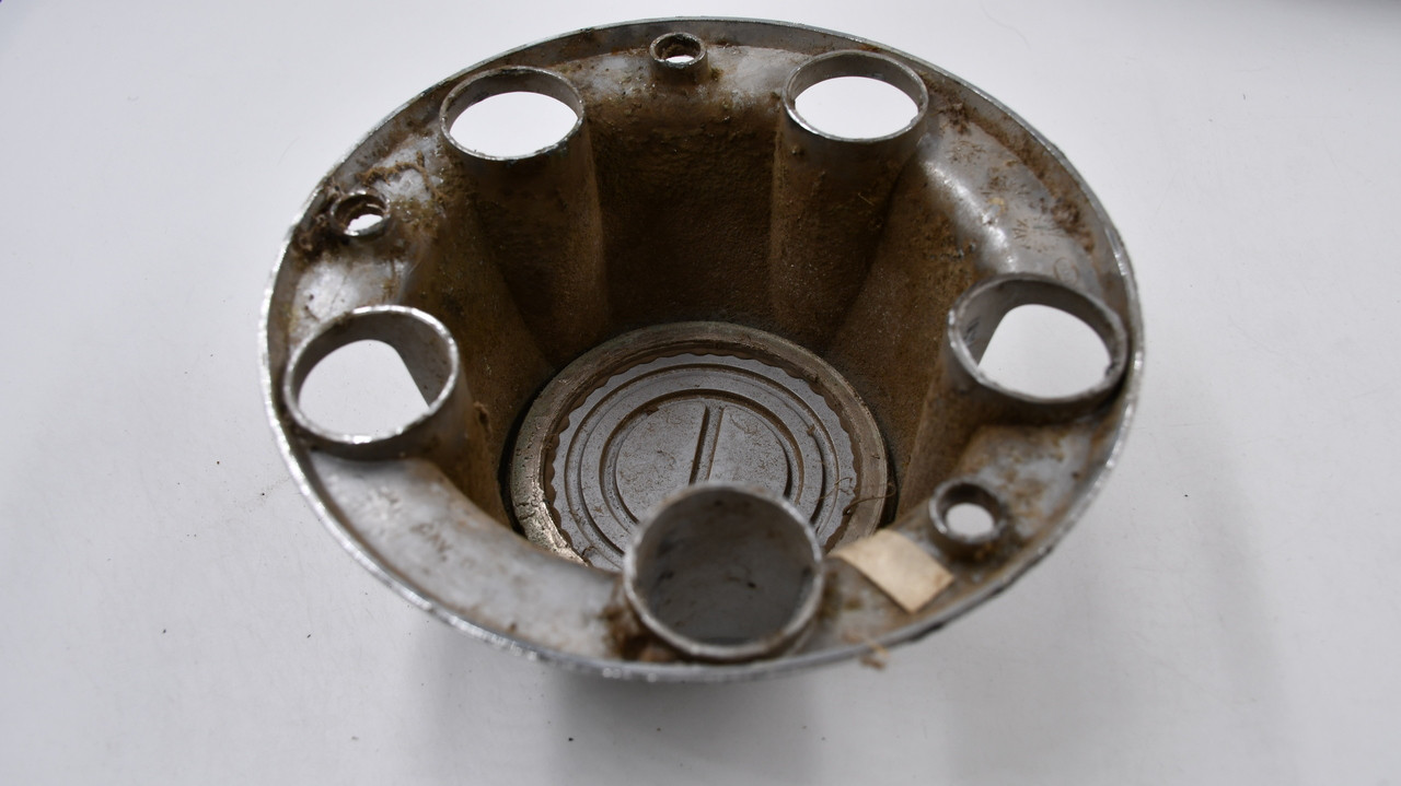 Ford Chrome w/Black Center Wheel Center Cap F5TA-1A097-AA Fits 80-96 F150 Bronco