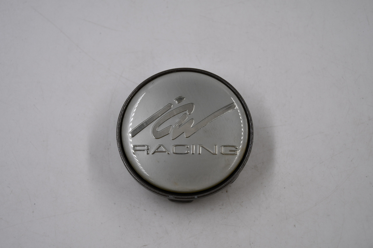 ICW Racing Silver & Chrome Wheel Center Cap Hub Cap ICW/2.33 2.33"
