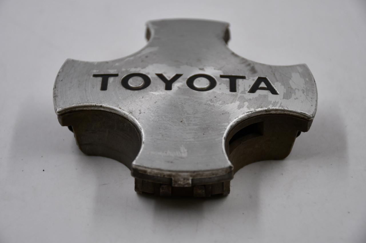 Toyota Gray Sides, Machied Top w/Dark Gray Logo Wheel Center Cap Hub Cap TOY-3.95 3.95" 4 Lug OEM