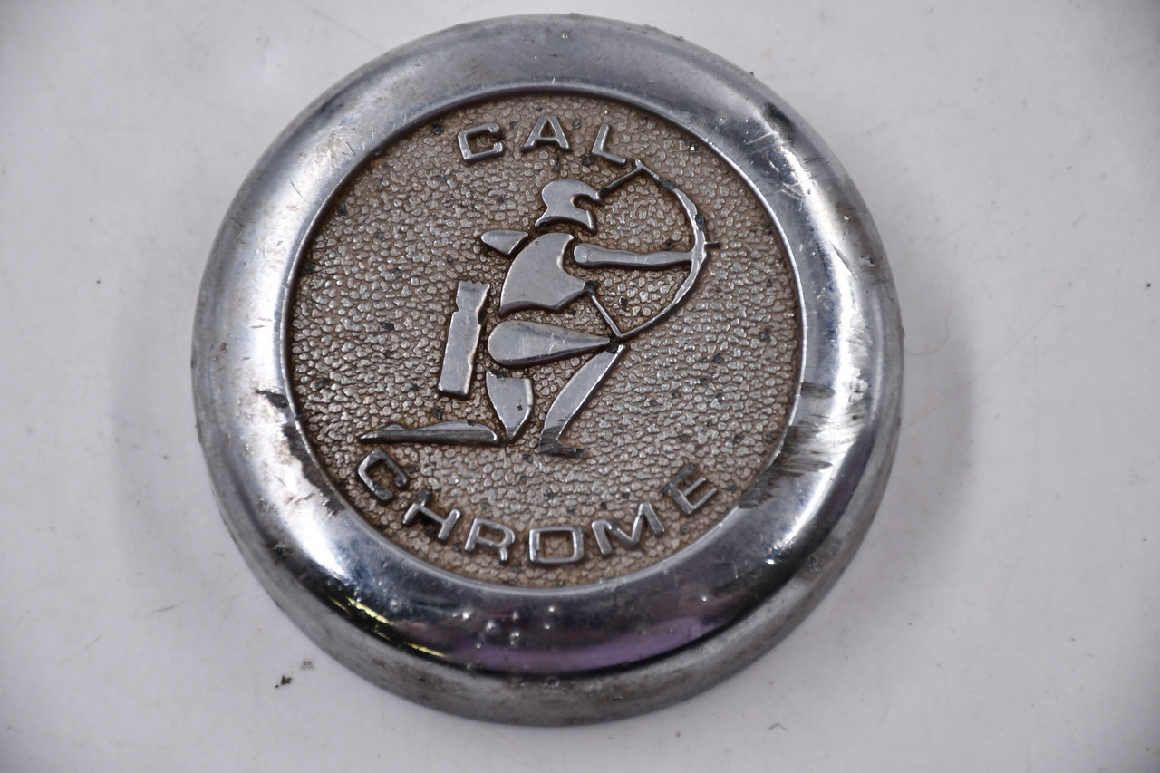 Cal Chrome Wheels Chromed Aluminum Wheel Center Cap Hub Cap CALCHR/2.5625 2.5625"