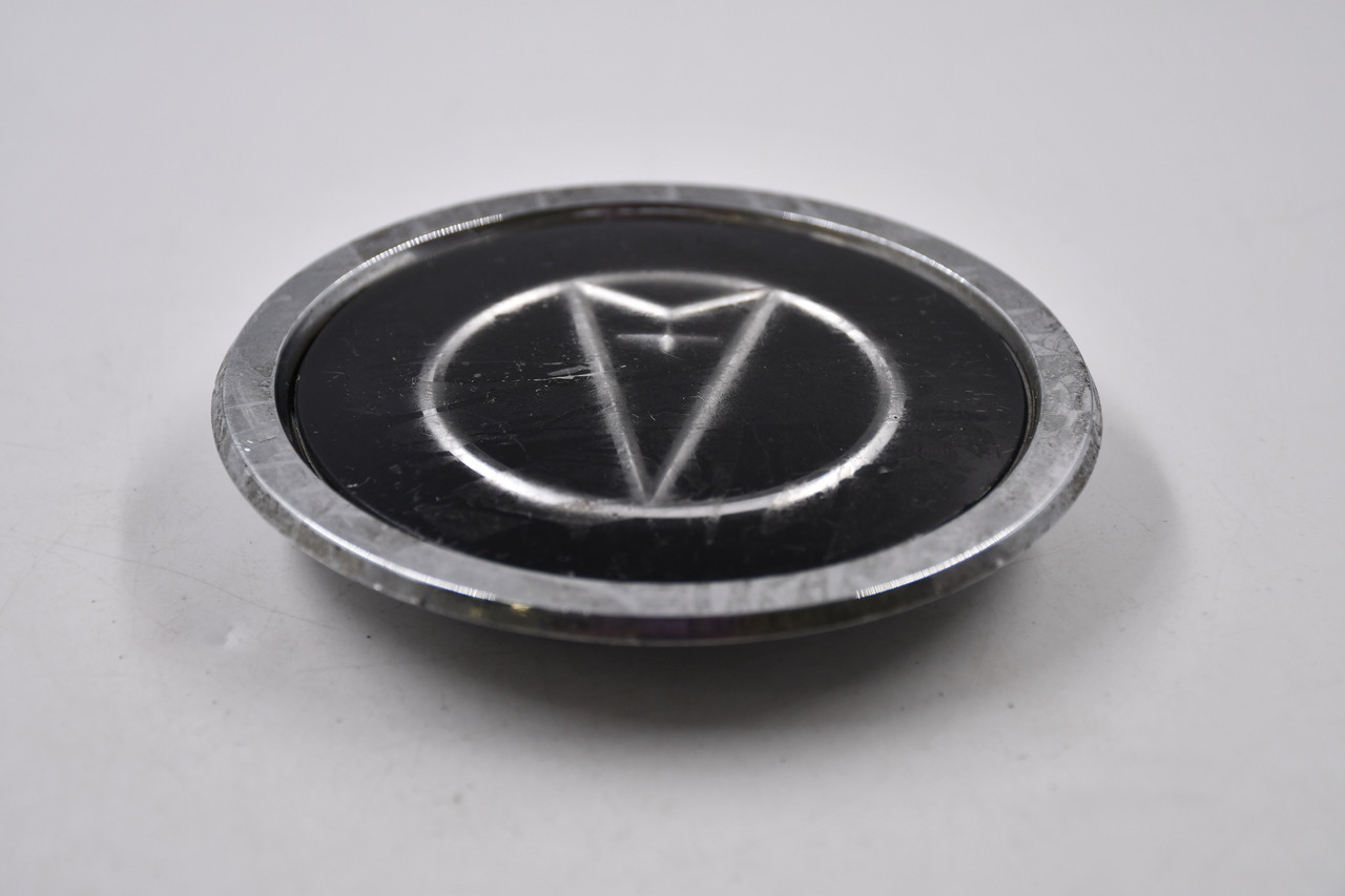 Pontiac Chrome w/Black&Chrome Inset Wheel Center Cap Hub Cap 6736-C1 4.5" 77-90 Bonneville Gran Prix
