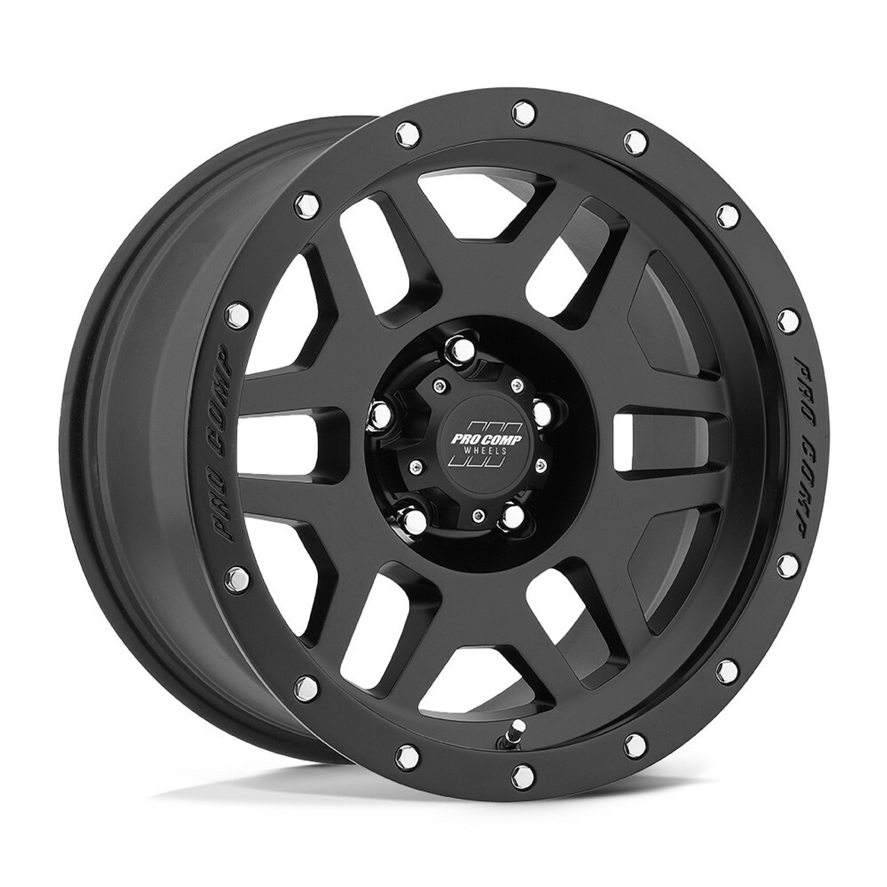 Pro Comp PA41 Phaser 18x9 6x5.5 Satin Black Wheel 18" 0mm Rim