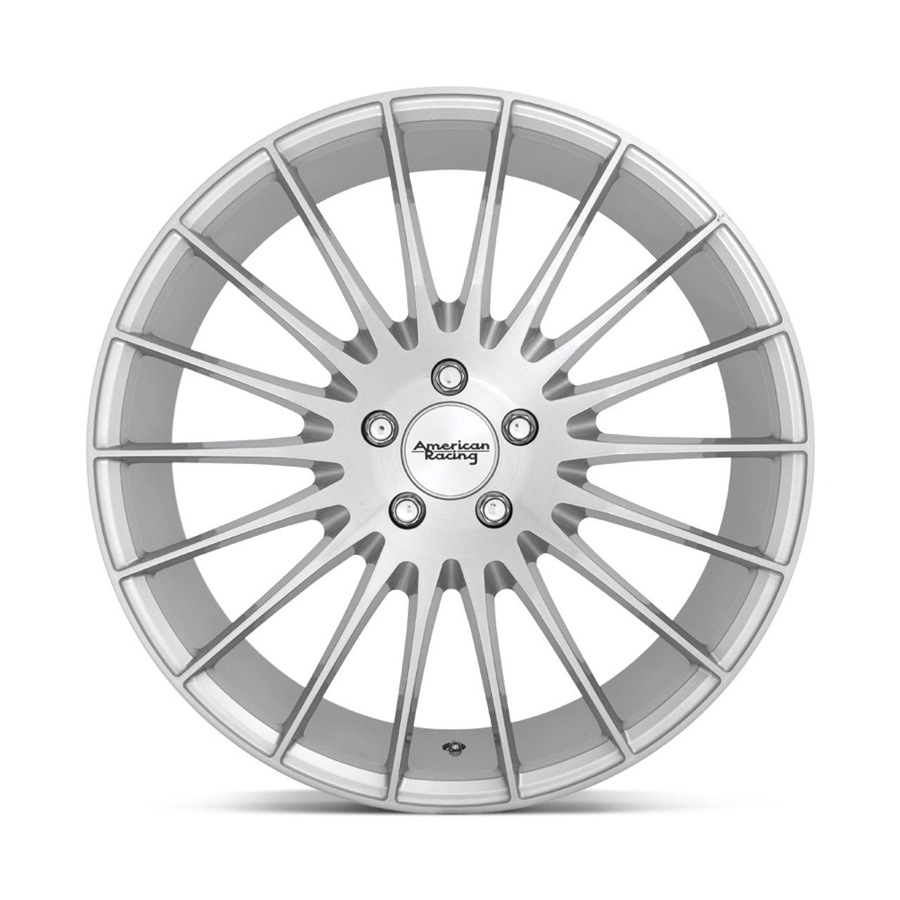 American Racing AR934 Fastlane 20x10 5x4.5 Brushed Silver Wheel 20" 40mm Rim