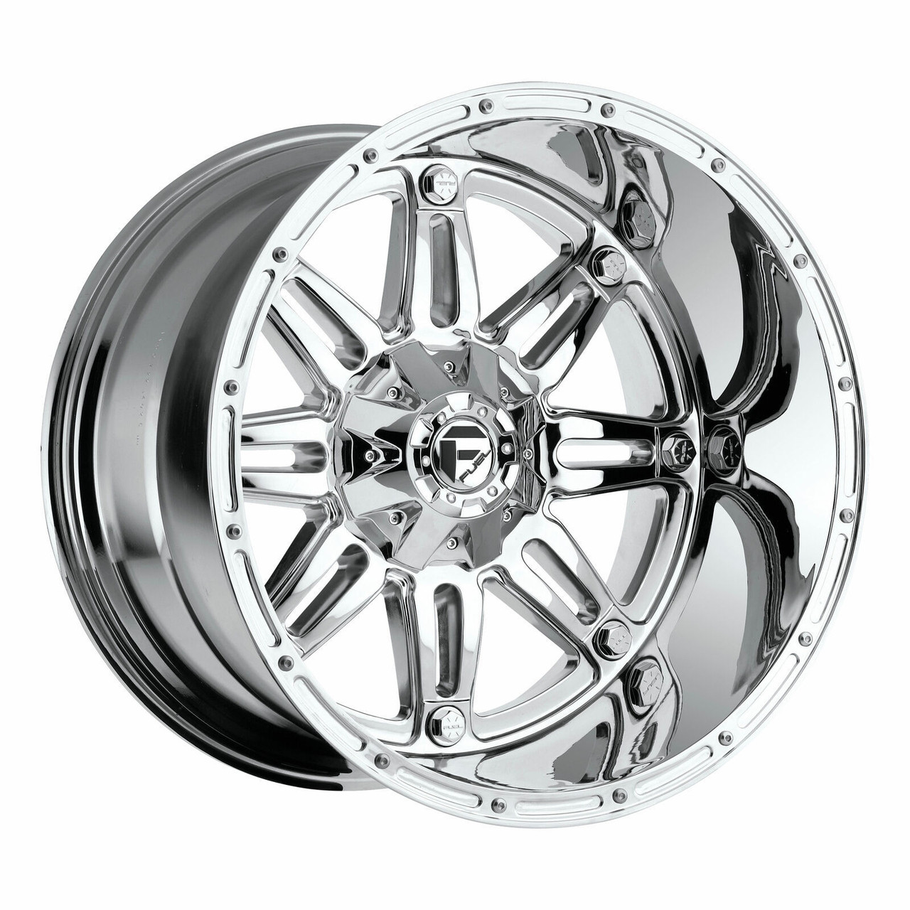 18" Fuel D530 Hostage 18x9 8x170 -12mm Chrome Plated Wheel For Ford Truck Rim