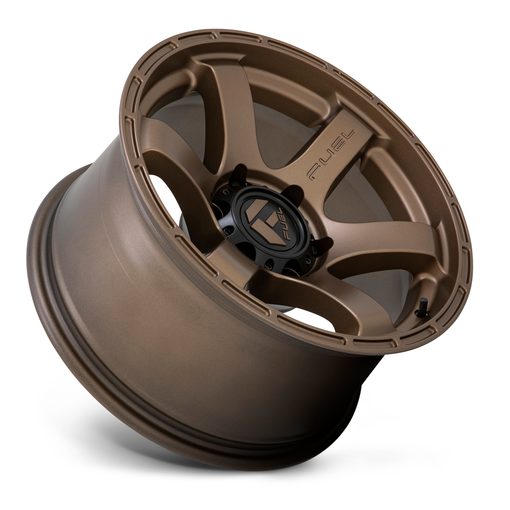 Fuel 1PC D768 Rush 20x9 6x5.5 Matte Bronze Wheel 20" 1mm Rim For Hummer