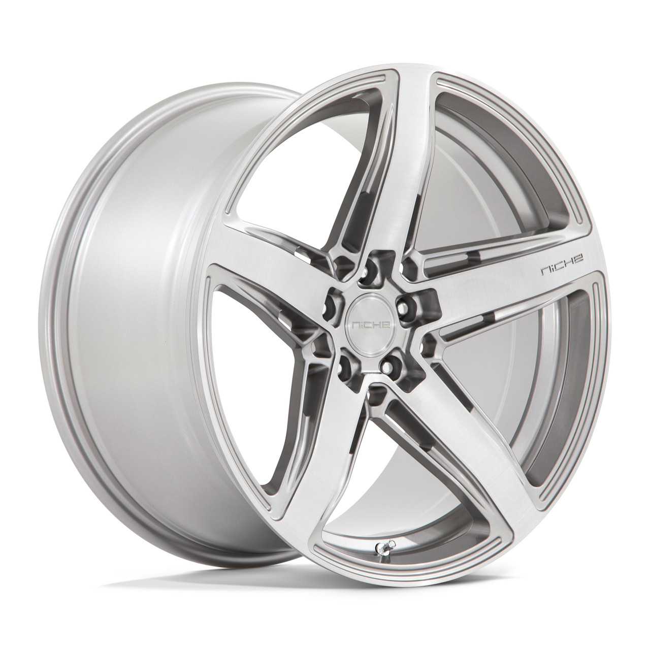 Niche  M270 Teramo 20x9 5x112 Anthracite Brushed Face Tint Clear Wheel 20" 42mm