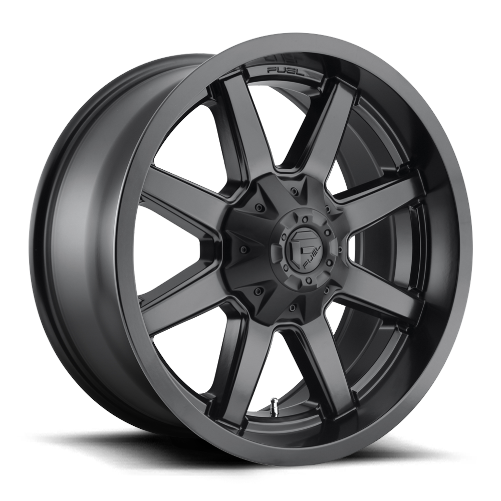 22" Fuel 1PC D436 Maverick 22x9.5 6x135 6x5.5 Satin Black Wheel 20mm Truck Rim
