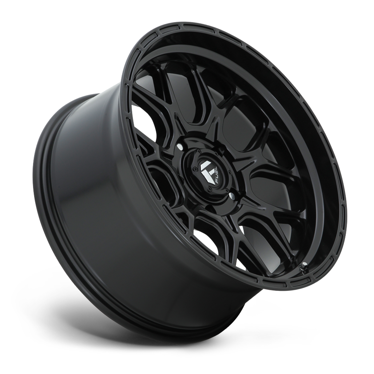 Fuel 1PC D670 Tech 17x9 6x5.5 Matte Black Wheel 17" 20mm Rim