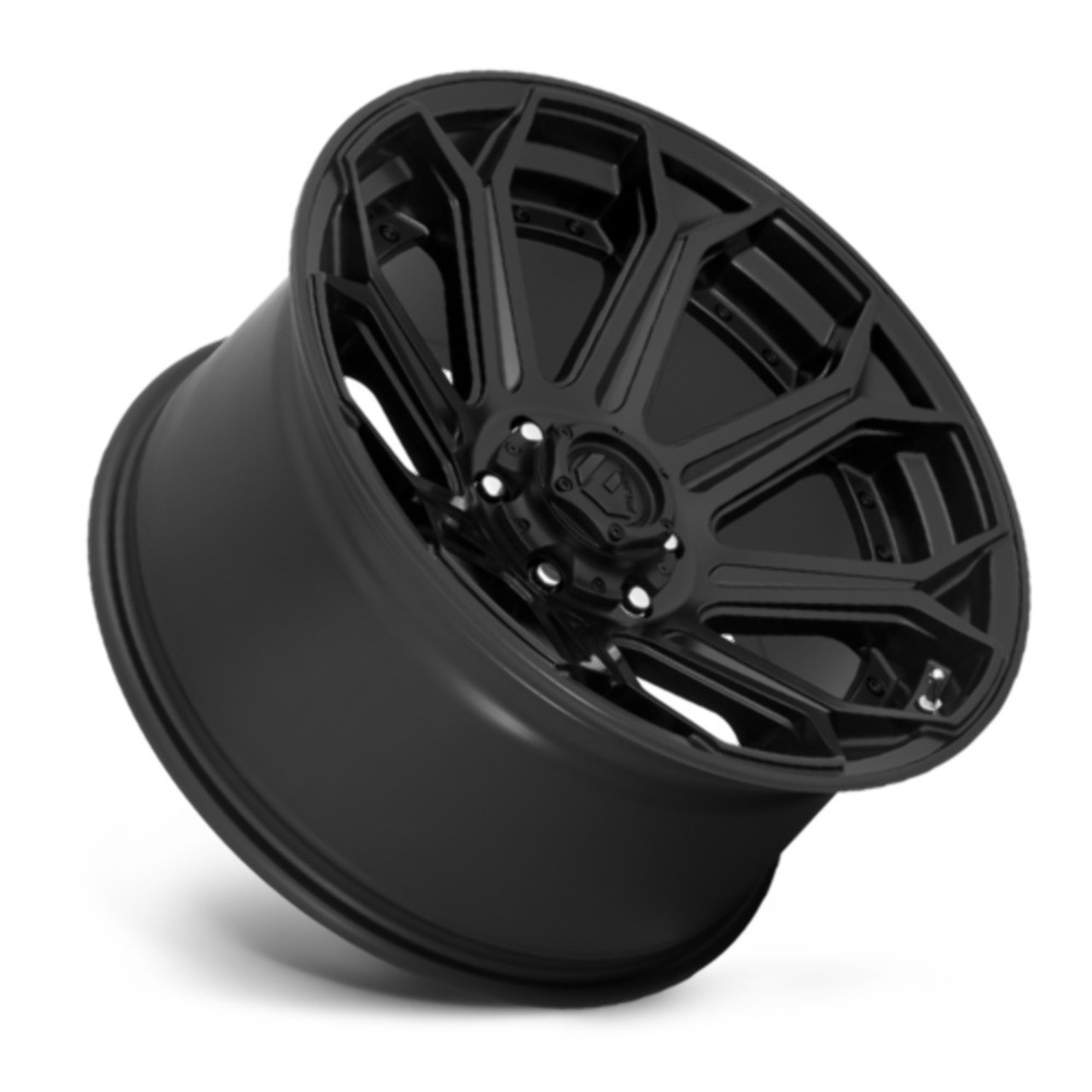 22" Fuel D706 Siege Matte Black Wheel 22x12 5x5 -44mm For Jeep Lifted Truck Rim