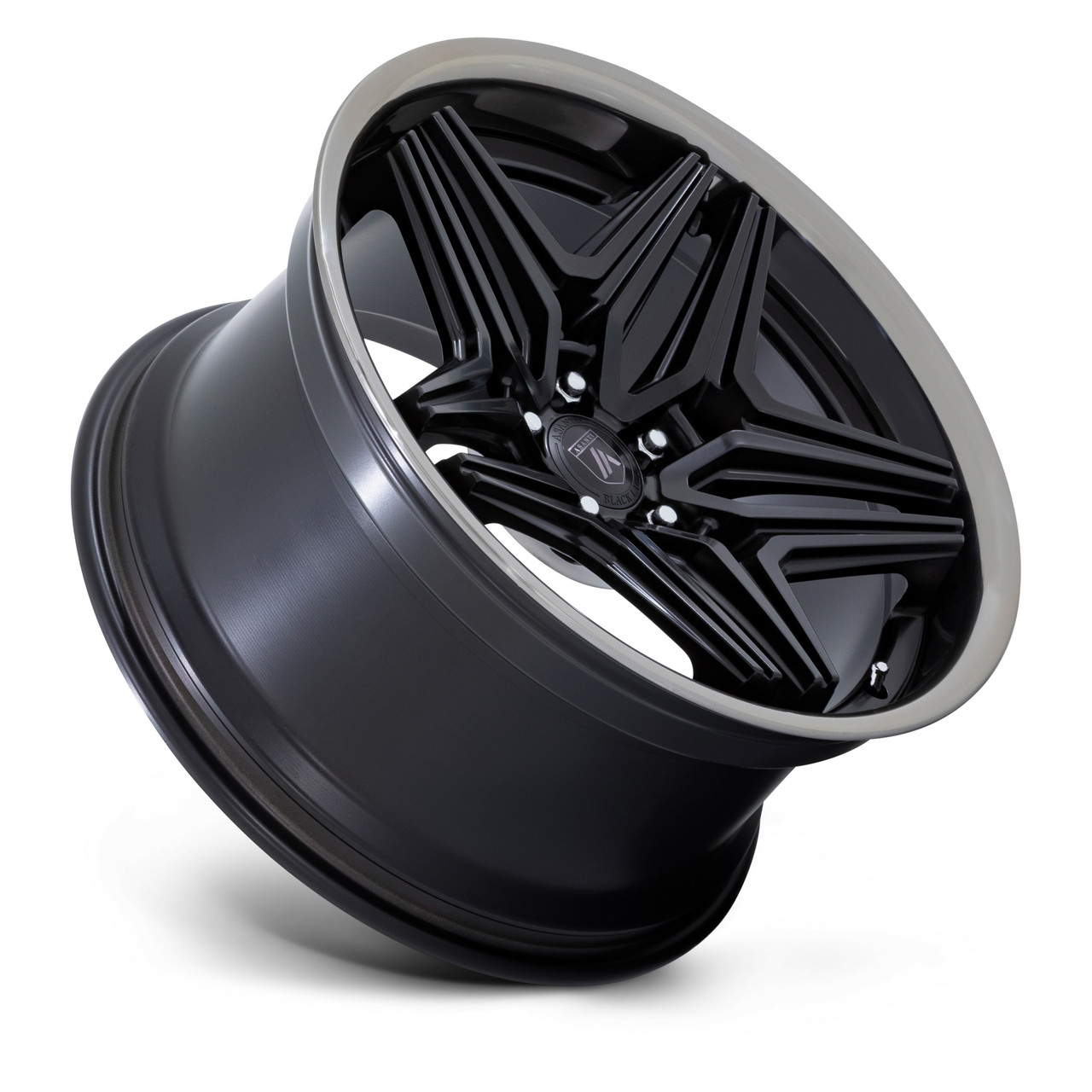 Set 4 Asanti Black ABL-46 Duke 20x10.5 5x120 Satin Black Ddt Lip Wheels 20" 18mm