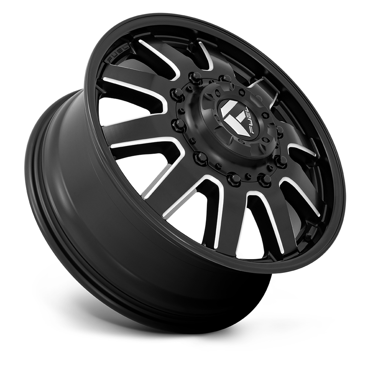 Fuel 1PC D538 Maverick 20x8.25 10x225 Matte Black Milled Wheel 20" 105mm Rim Fuel 1PC D538 Maverick 20x8.25 10x225 Matte Black Milled Wheel 20" 105mm Rim