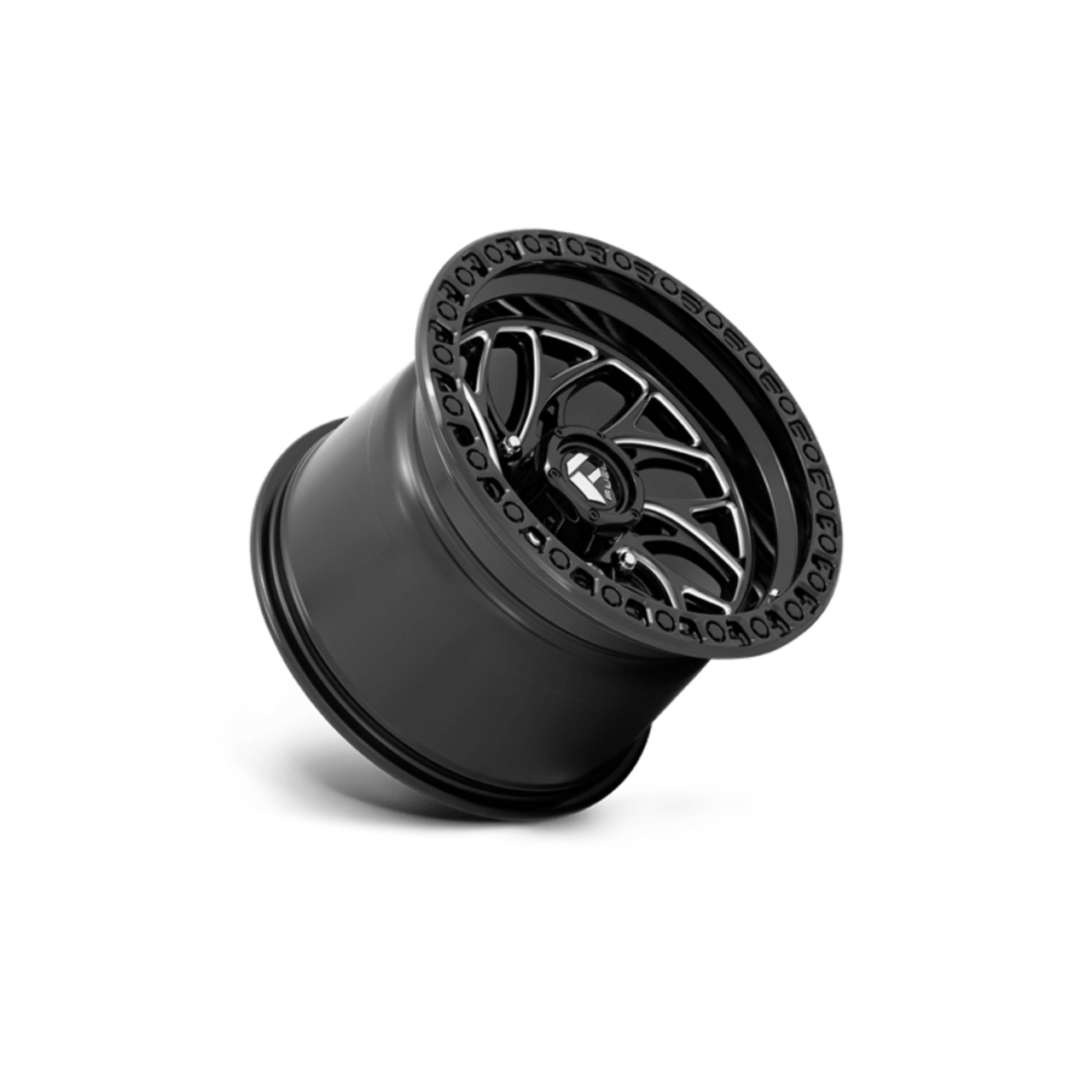 Fuel UTV D741 Runner 15x10 4x137 Gloss Black Milled Wheel 15" 0mm Rim