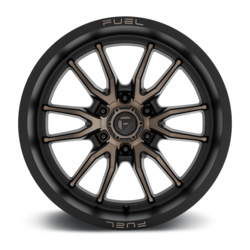 20" Fuel 1PC D762 Clash 20x10 6x5.5 Matte Black Double Dark Tint Wheel -18mm Rim