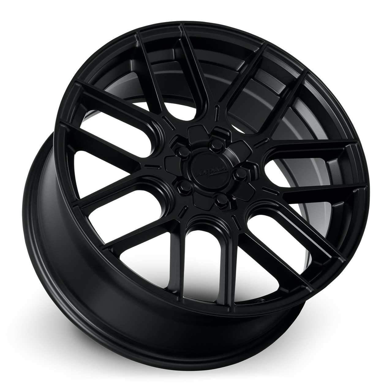 Set 4 18" Katana Wheels KR04 18x8 5x100 5x4.5 40mm Matte Black Racing Rims