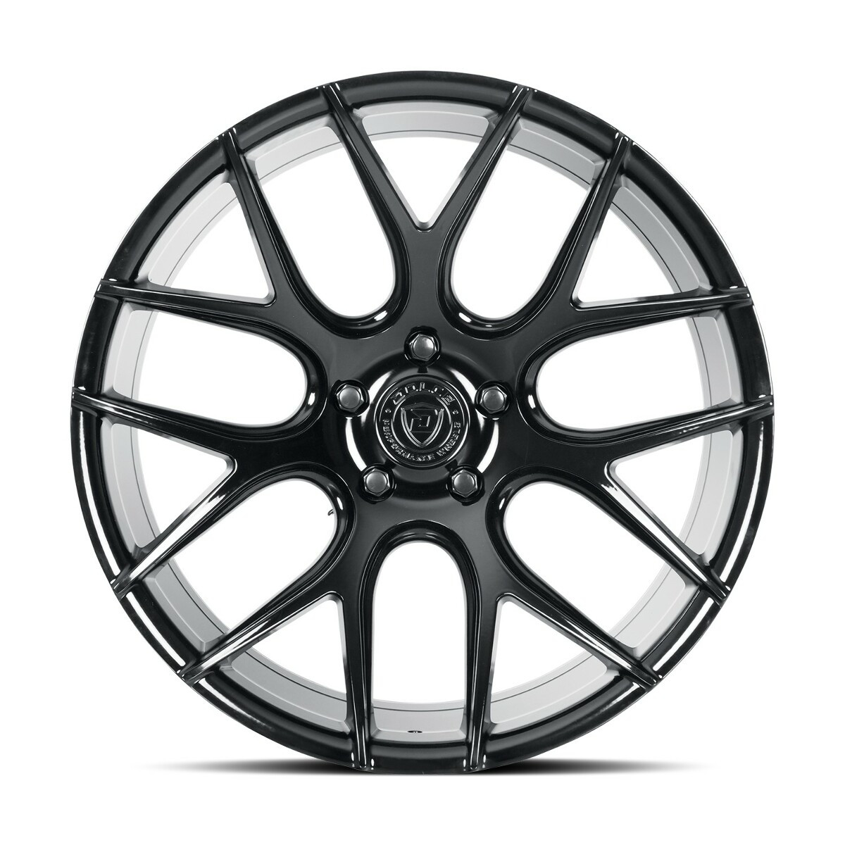 Set 4 20" Dolce Performance Monza Gloss Black 20x8.5 Wheels 5x112 28mm Rims
