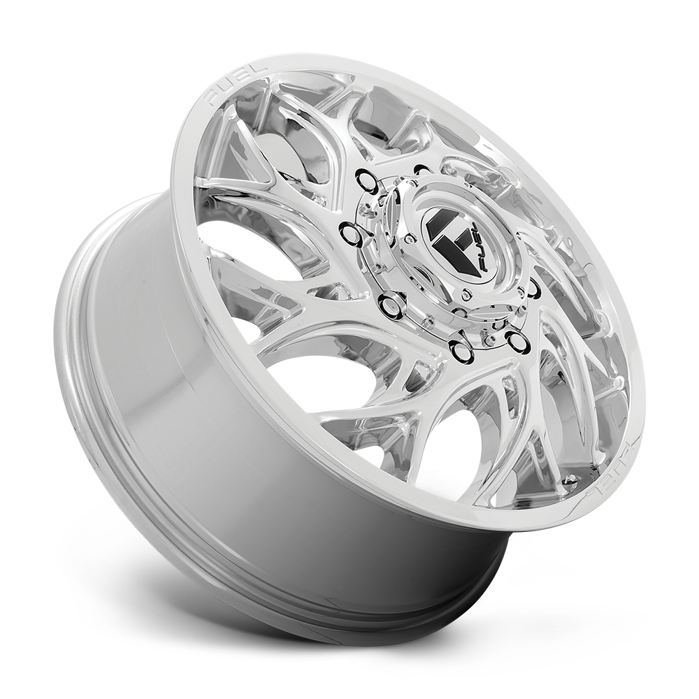 20" Fuel D740 Runner 20x8.25 8x210 Chrome Wheel 105mm Front Dually Truck Rim