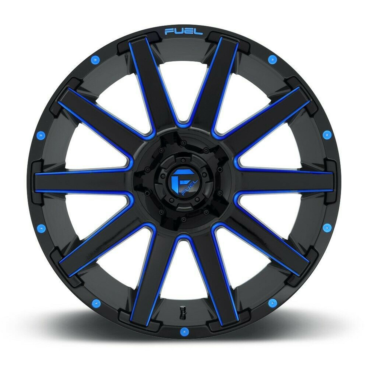 20" Fuel D644 Contra 20x9 6x135 6x5.5 20mm Gloss Black Blue Tinted Clear Wheel 20" Fuel D644 Contra 20x9 6x135 6x5.5 20mm Gloss Black Blue Tinted Clear Wheel