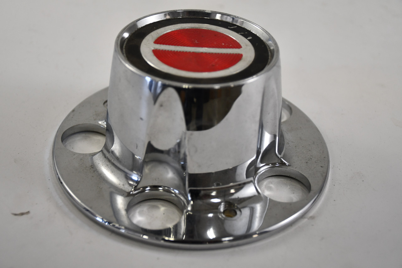 Ford Aluminum casting/Black/Chrome/Red logo Center Cap Hub Cap EZTA-1A096-VA 5.75"