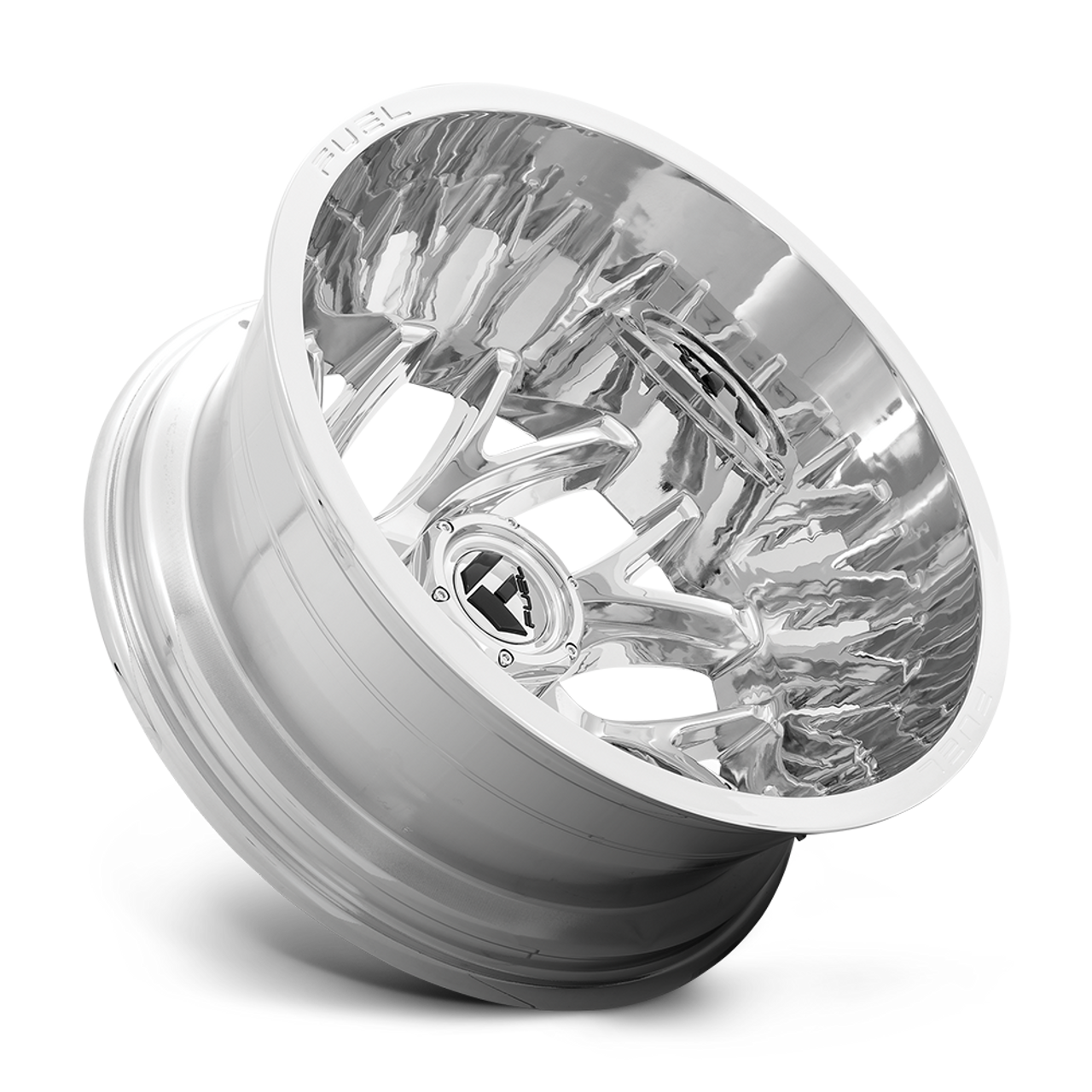 Fuel 1PC D740 Runner 20x8.25 8x200 Chrome Wheel 20" -202mm Rim