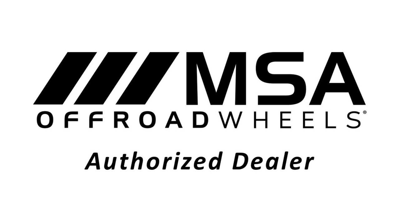MSA Offroad Wheels M49 Creed 15x7 4x156 Matte Black Machined Wheel 15" 10mm Rim