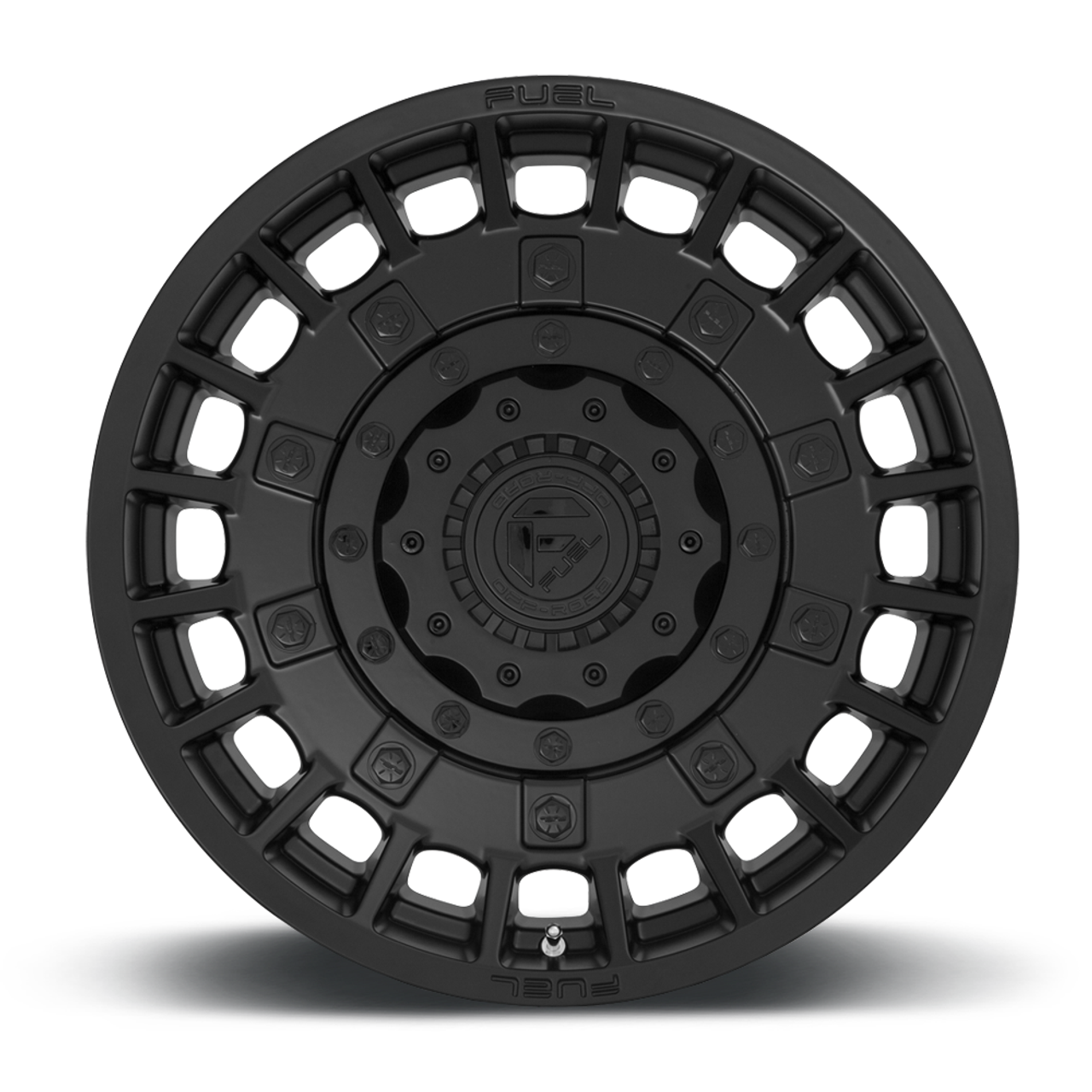 Fuel 1PC D723 Militia 17x9 5x4.5 5x5.0 Matte Black Wheel 17" -12mm Rim