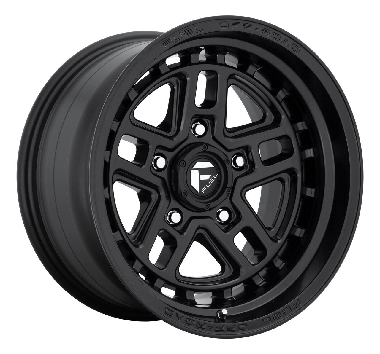 Fuel 1PC D667 Nitro 17x9 6x5.5 Matte Black Wheel 17" -12mm Rim