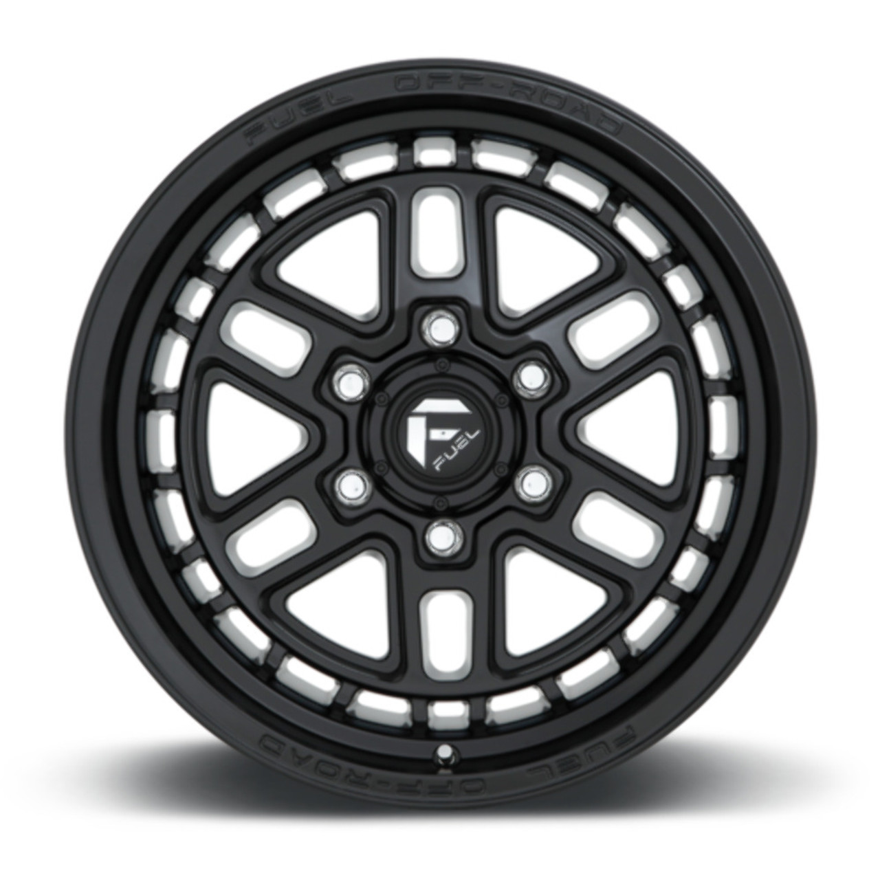 Fuel 1PC D667 Nitro 17x9 6x5.5 Matte Black Wheel 17" -12mm Rim