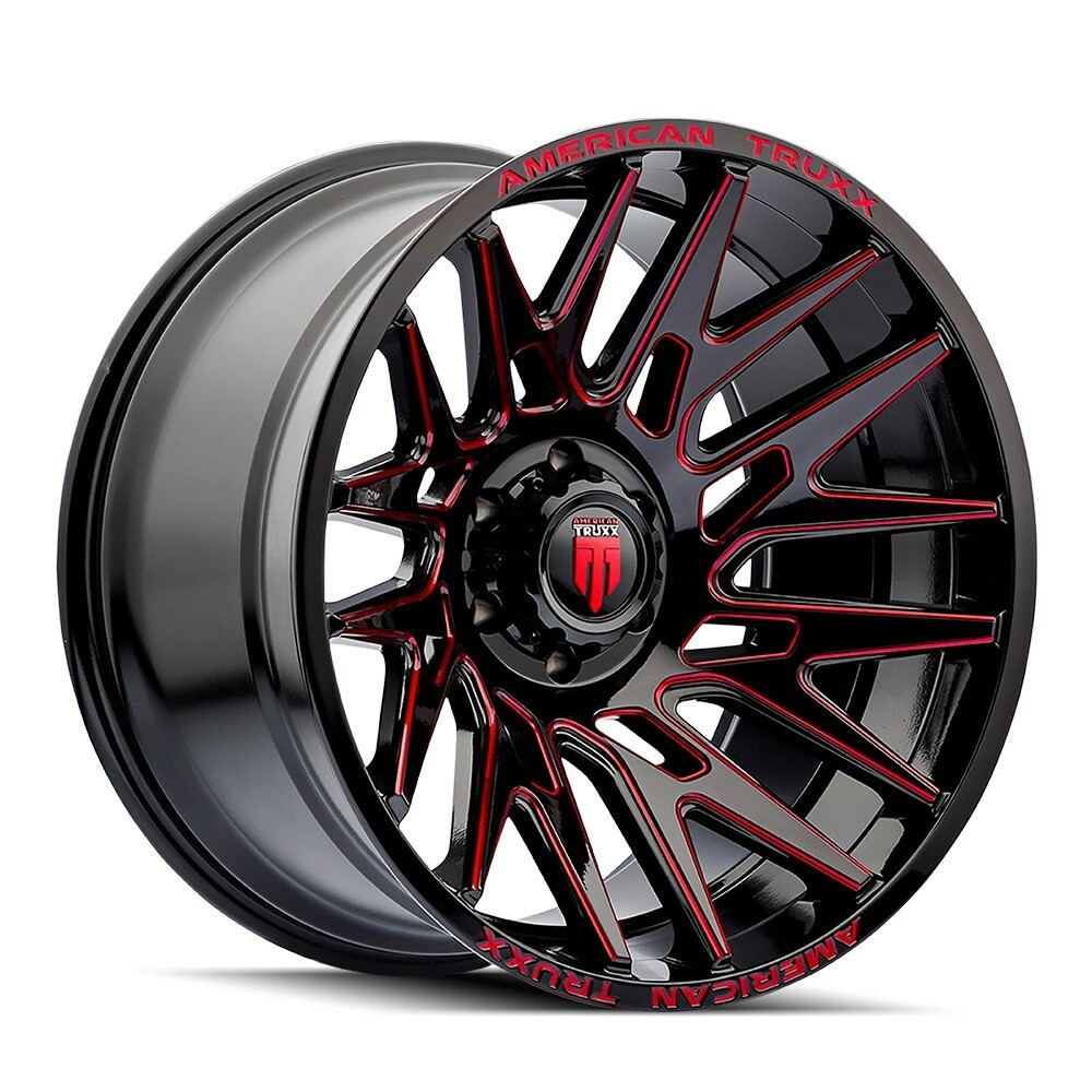 American Truxx At1919 Wheels 22.0 Inch 8x180 A2i Wheel and Tire