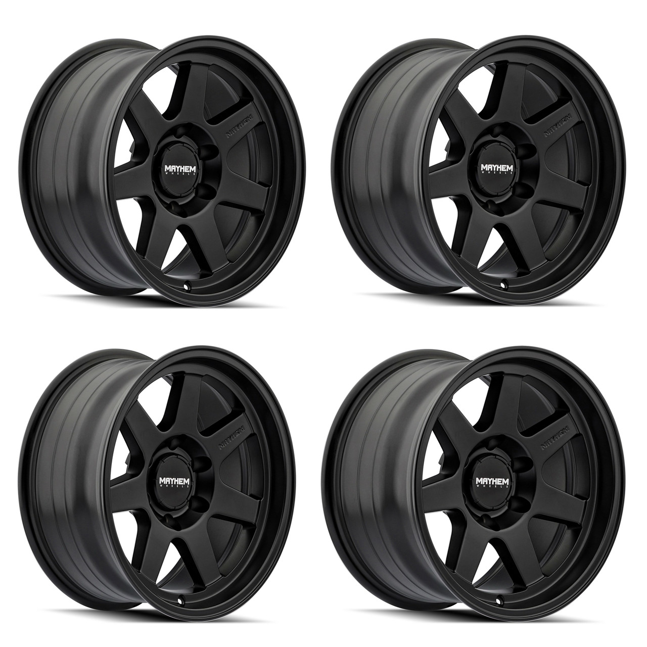 Mayhem 8307 Wheels 17.0 Inch 5x5 (5x127) A2i Wheel and Tire