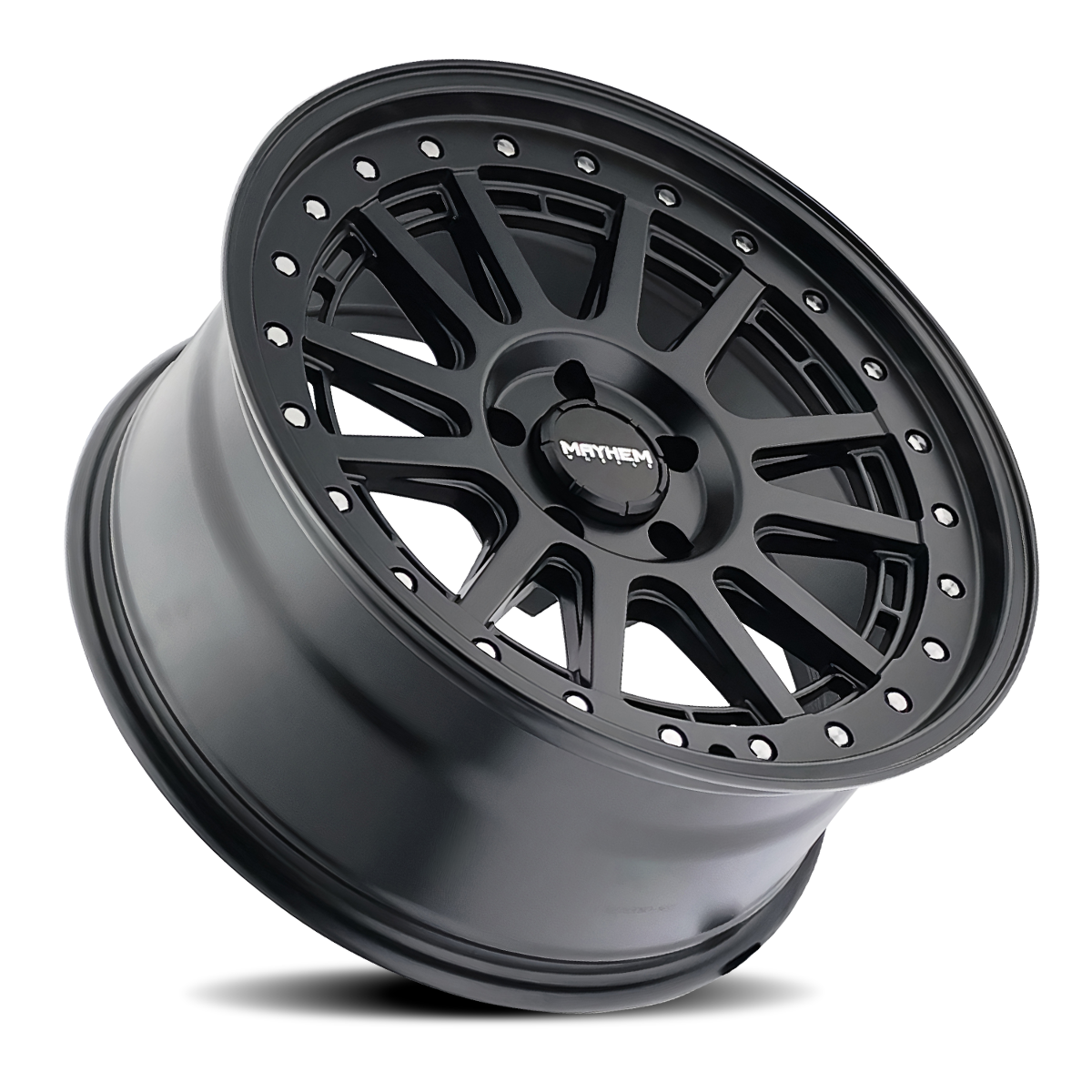 15" Mayhem Compass  15x7 5x100 15mm Wheel Matte Black Rim
