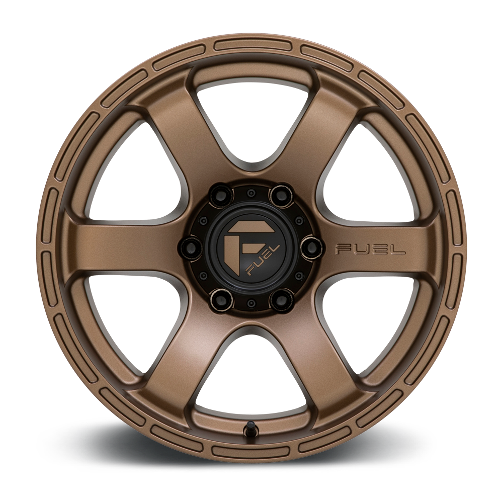 Fuel 1PC D768 Rush 20x9 6x4.5 Matte Bronze Wheel 20" 1mm Rim