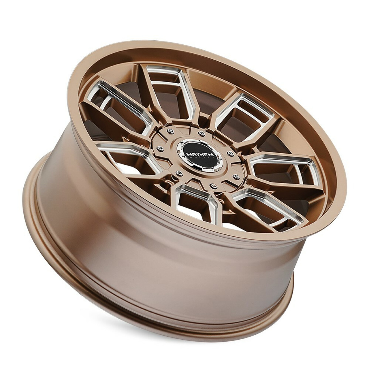 20" Mayhem Ordinance Matte Bronze 20x9 Wheel 6x135 6x5.5 Truck Suv Rim 0mm