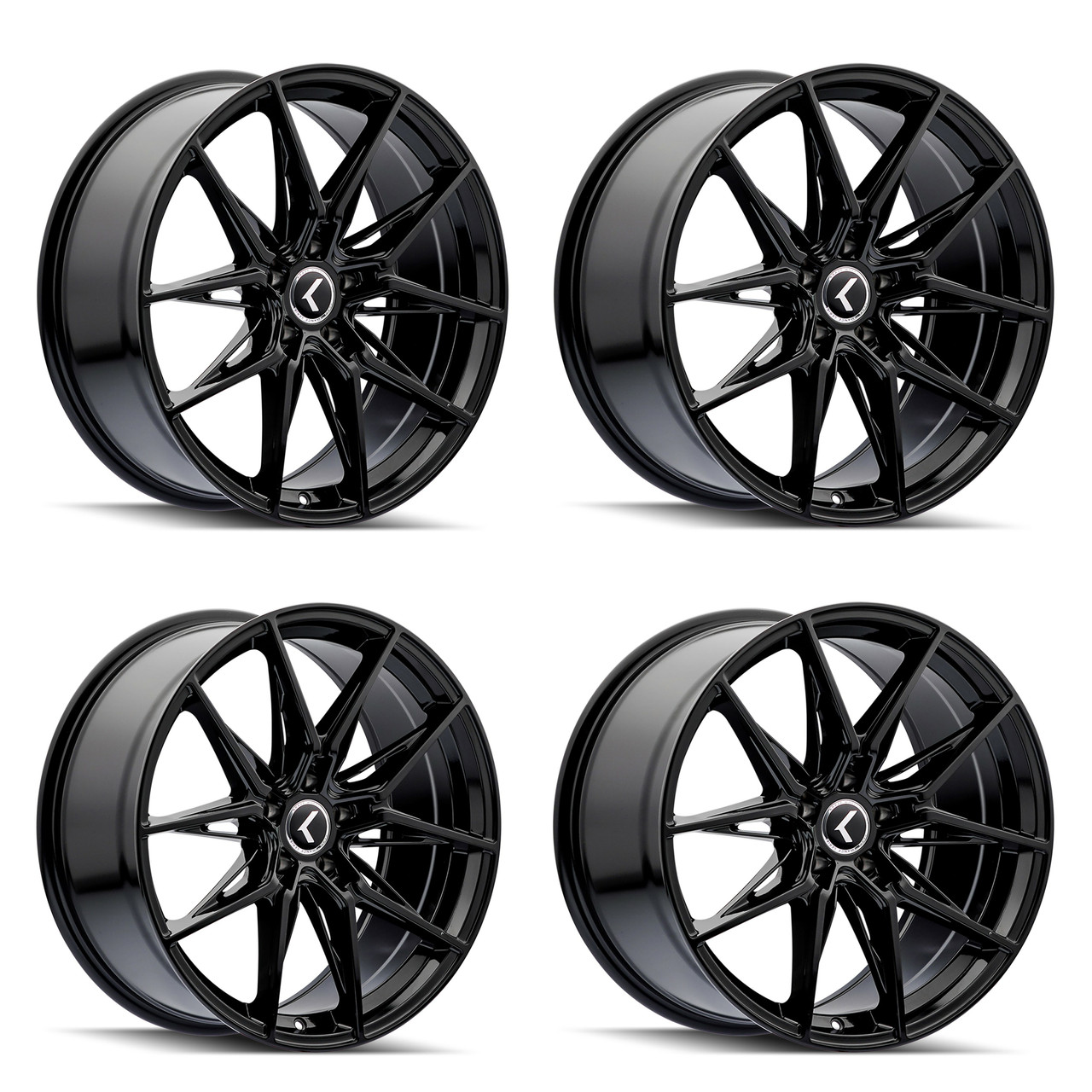 Kraze Kr196 Wheels 20.0 Inch 5x4.5 (5x114.3) A2i Wheel and Tire