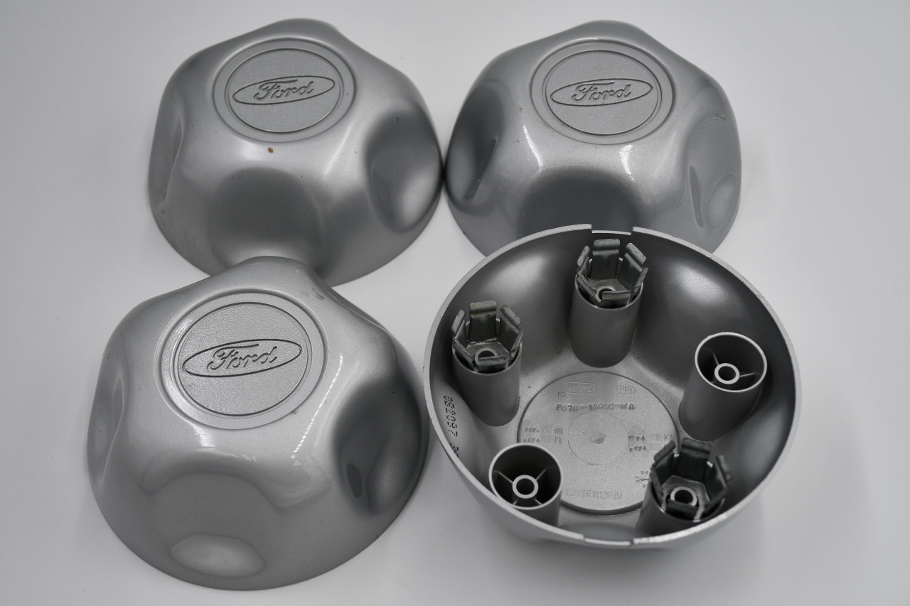 Set 4 Ford Silver Center Cap Hub Cap F67A-1A096-MAx4 6.25" 93-97 Ranger 95-99 Explorer