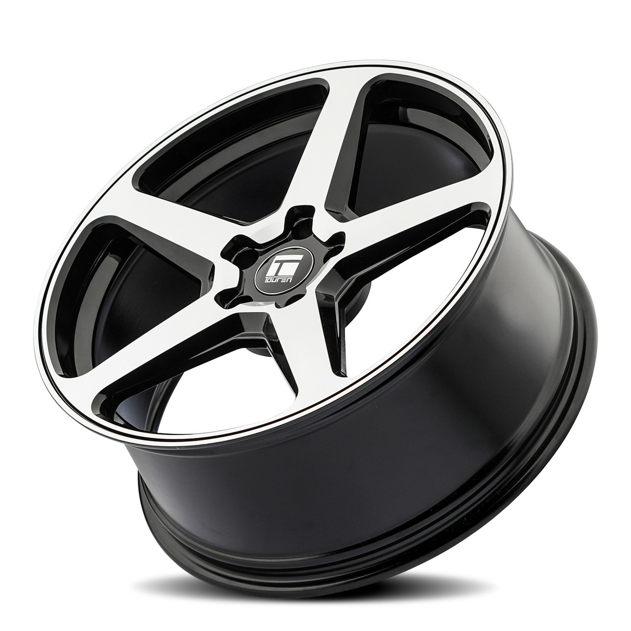20" Touren TF96 Gloss Black Machined 20x9 Wheel 5x120 Rim 35mm