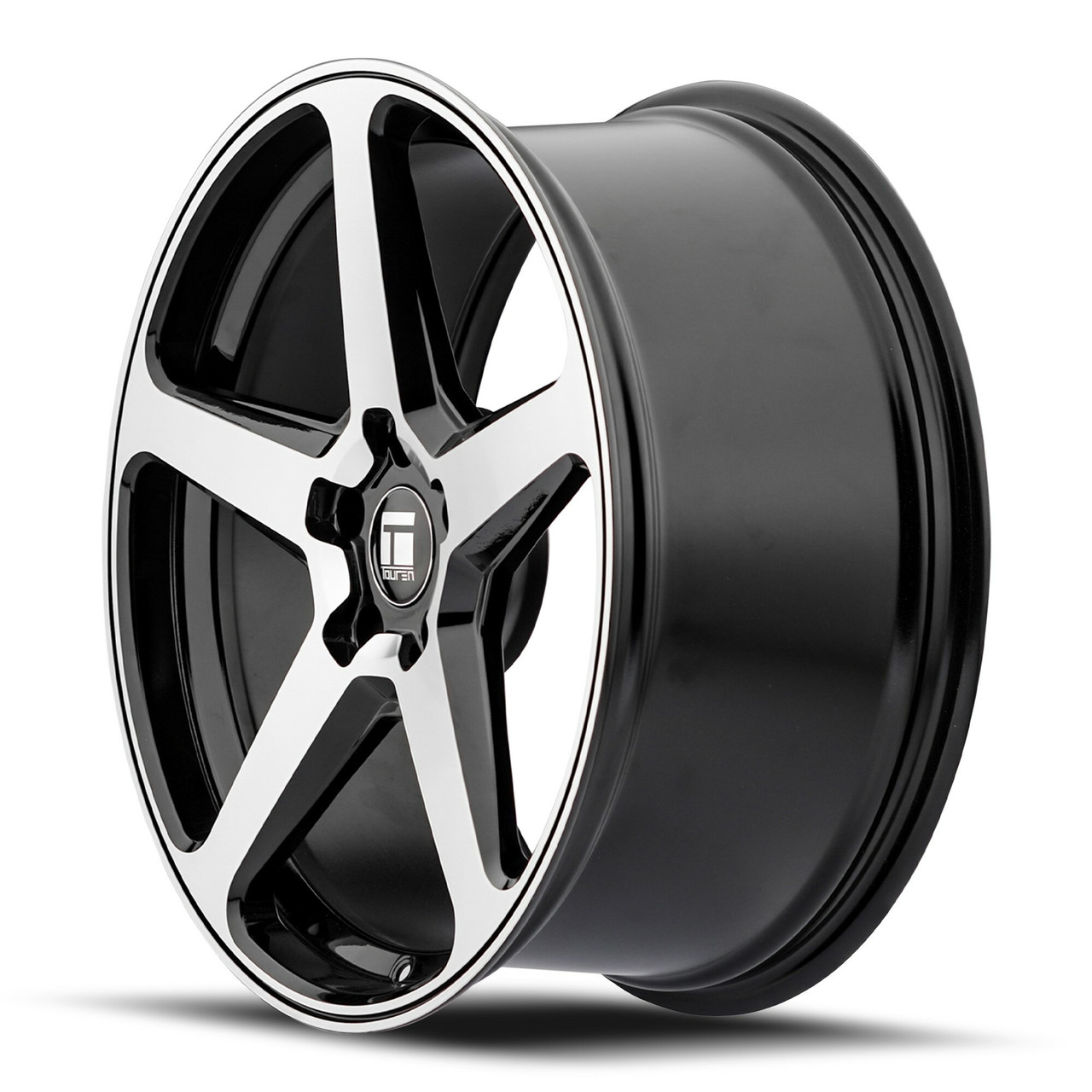 20" Touren TF96 Gloss Black Machined 20x9 Wheel 5x120 Rim 35mm